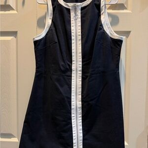 The Limited Black and Cream Dress